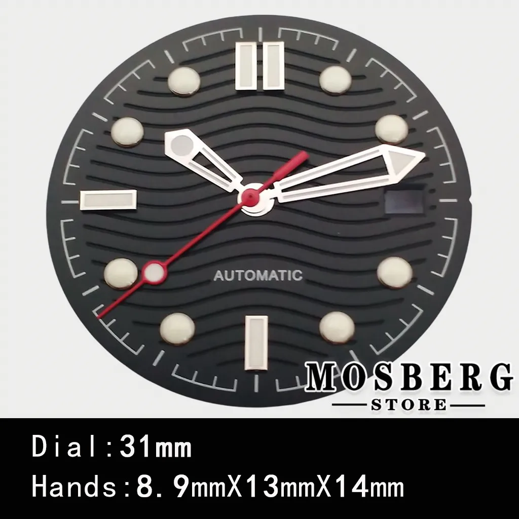 28.5mm 29mm 30.5mm 31mm Sterile Watch Dial Luminous For NH35 NH36 ETA 2824 2836 Miyota 8215 8205 821A DG2813 3804 Movement