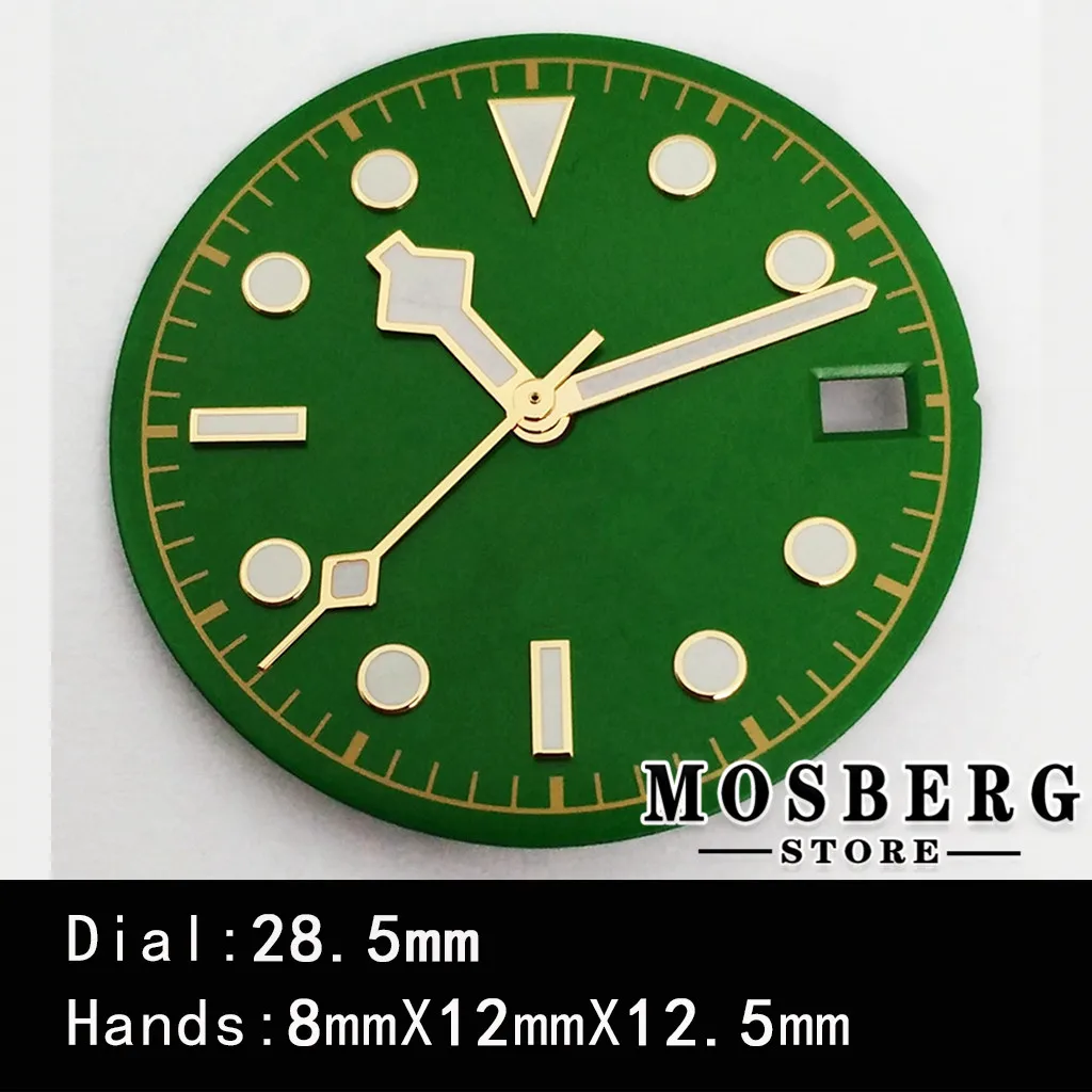 28.5mm 29mm 30.5mm 31mm Sterile Watch Dial Luminous For NH35 NH36 ETA 2824 2836 Miyota 8215 8205 821A DG2813 3804 Movement