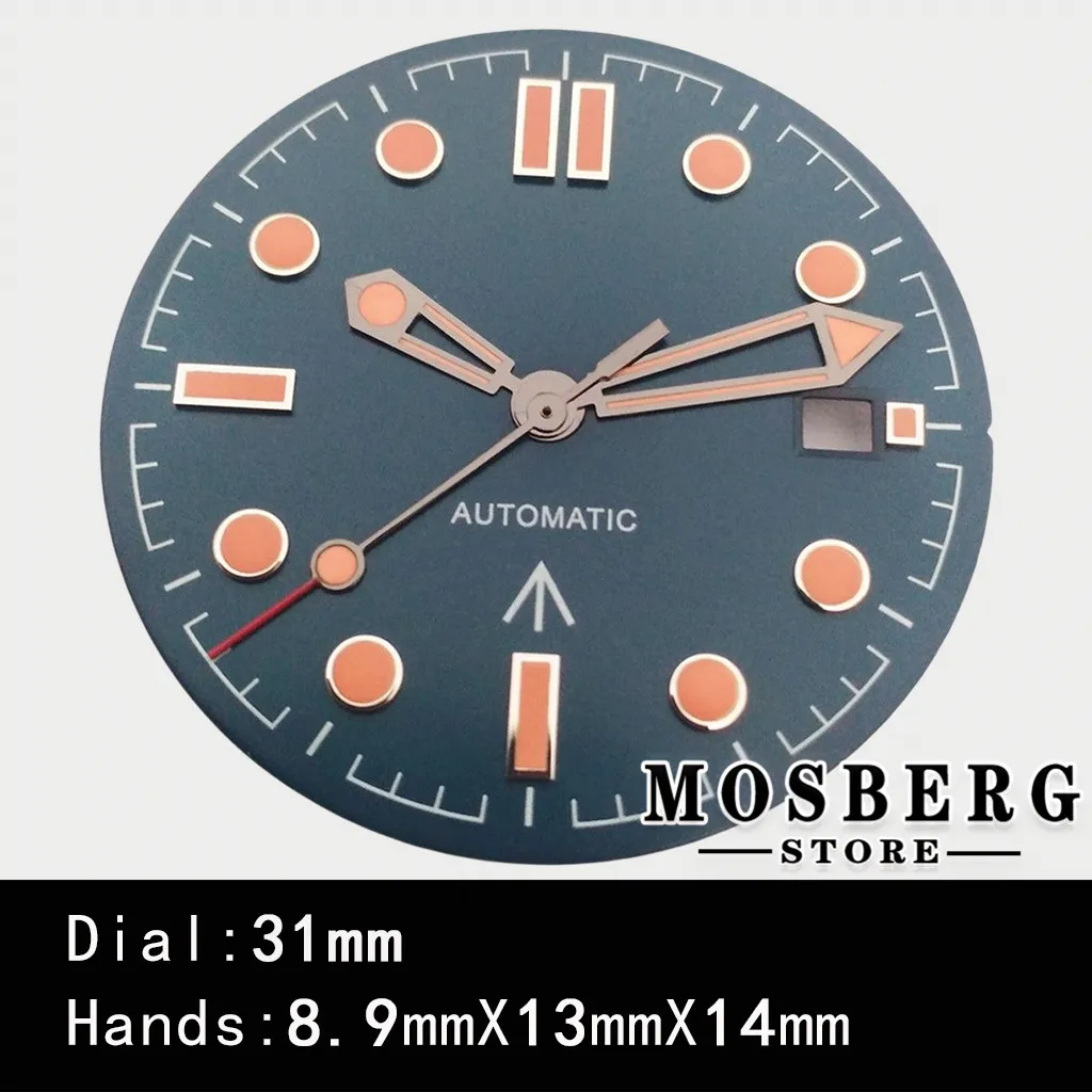 28.5mm 29mm 30.5mm 31mm Sterile Watch Dial Luminous For NH35 NH36 ETA 2824 2836 Miyota 8215 8205 821A DG2813 3804 Movement
