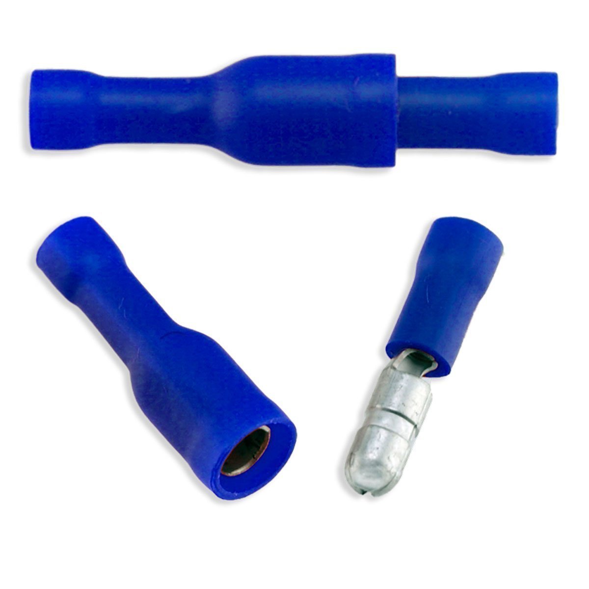 20/50/100pcs Female Male Insulated Electrical Connector Crimp Bullet Terminal Audio Wiring Terminals MPD FRD Connectors 22-10AWG