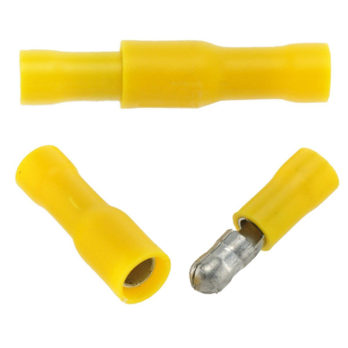 20/50/100pcs Female Male Insulated Electrical Connector Crimp Bullet Terminal Audio Wiring Terminals MPD FRD Connectors 22-10AWG