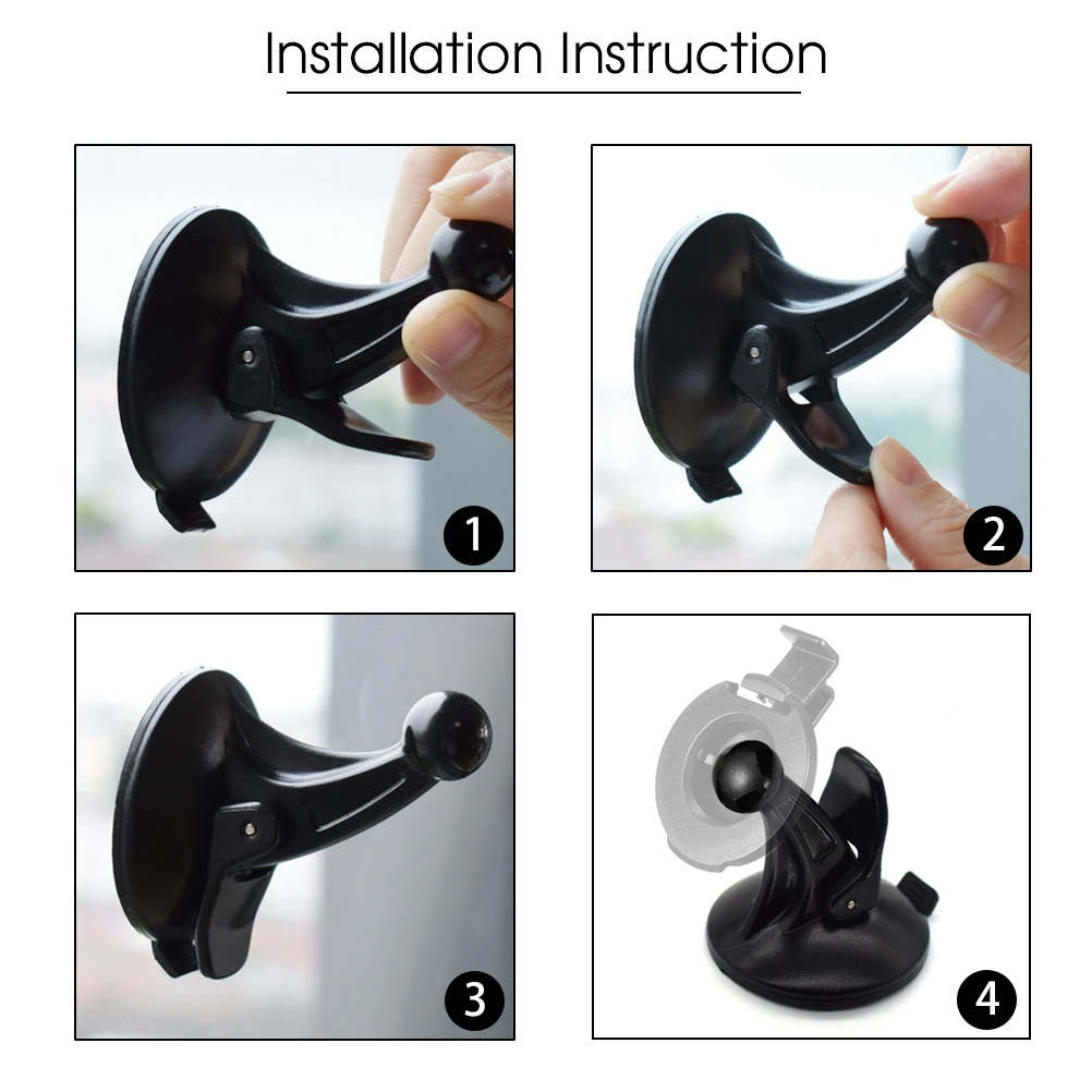 Car Suction Cup Mount Stand Holder Windshield Windscreen For Garmin Nuvi GPS 57LM 58LM Sat Nav Tomtom Go 520 530 720 730 920 930