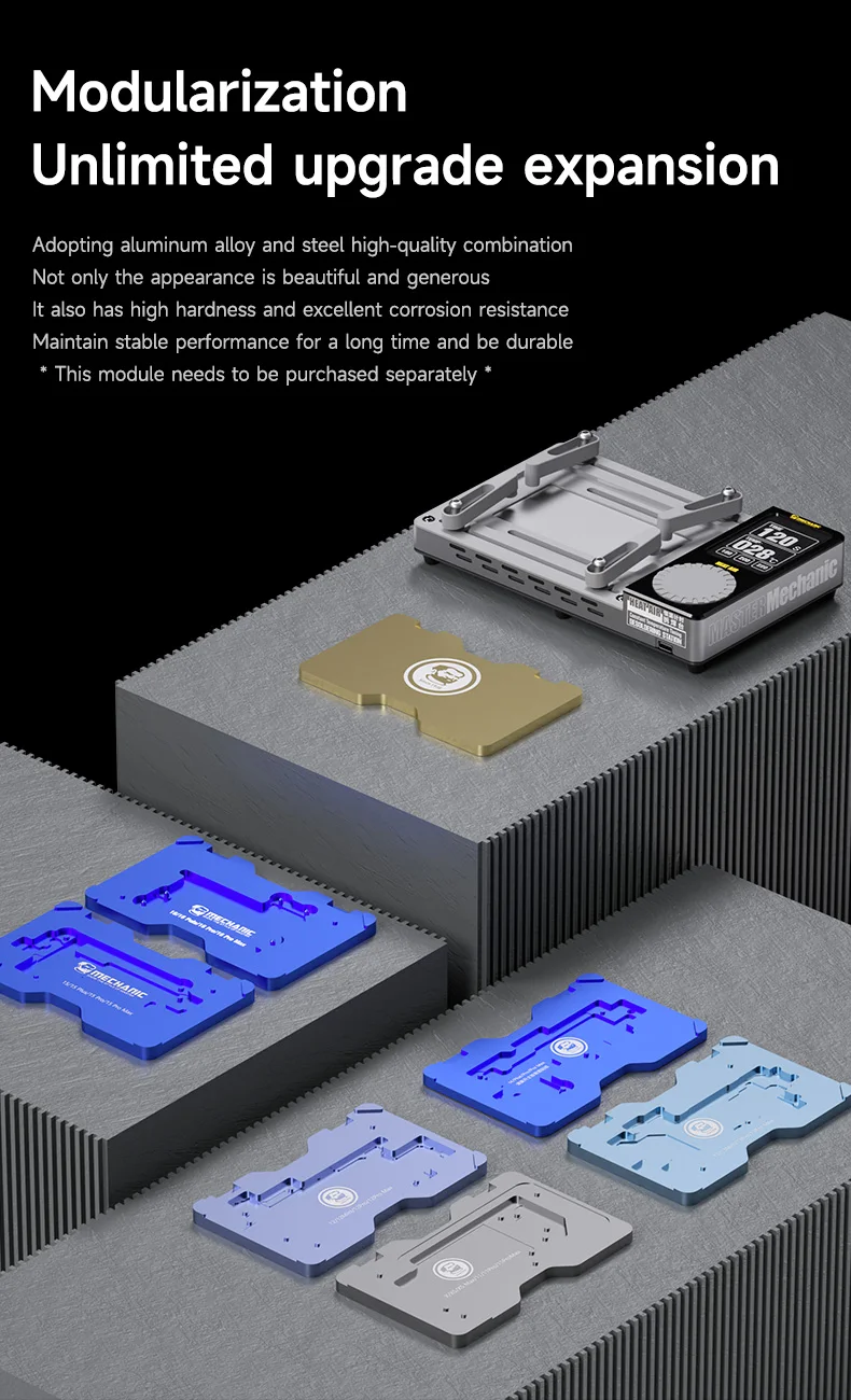 MECHANIC HEAT AIR Intelligent Preheating Platform For iPhone X-16 PRO MAX Motherboard Layered Chip BGA Stencil/Dot Matrix Repair