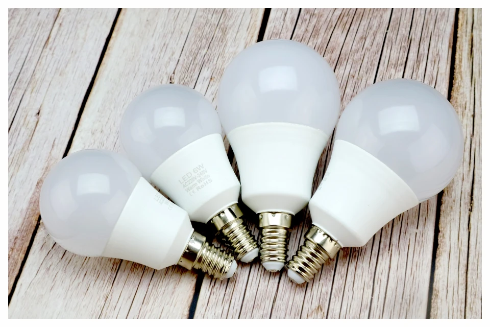 10pcs/lot E27 E14 LED Light Bulb 20W 18W 15W 12W 9W 6W 3W Lampada LED AC 220V Spotlight Lighting Cold/Warm White Lamp