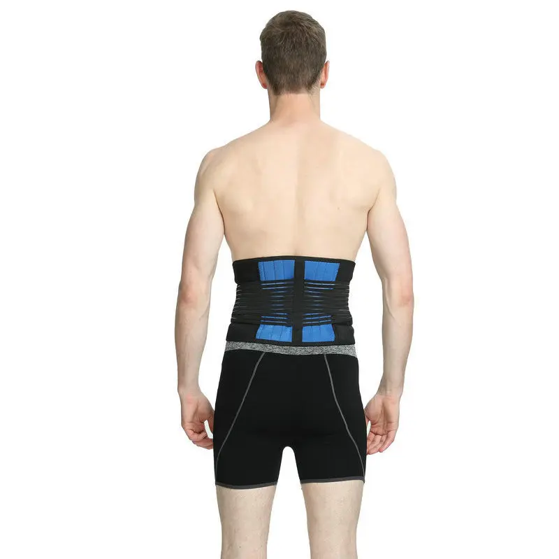 Women Men Adjustable Elstiac Waist Support Belt Neoprene Faja Lumbar Back Sweat Belt Fitness Belt Waist Trainer