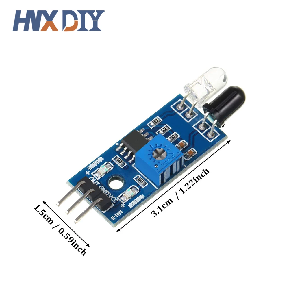 10PCS IR Infrared Obstacle Avoidance Sensor Module for Arduino Smart Car Robot