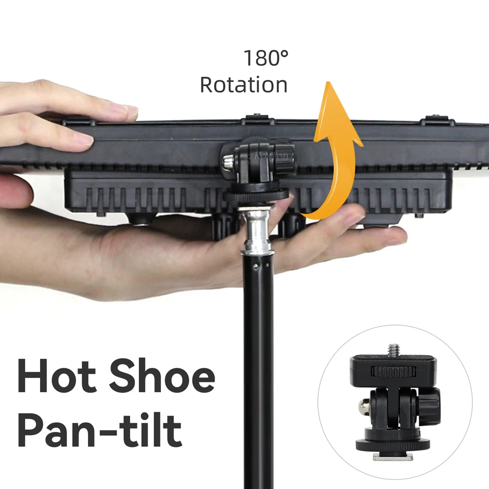 U800 U600 LED Photo Studio Video Light Recording Lighting Kit Photography Panel Photographi Lamp For Youtube Game Live
