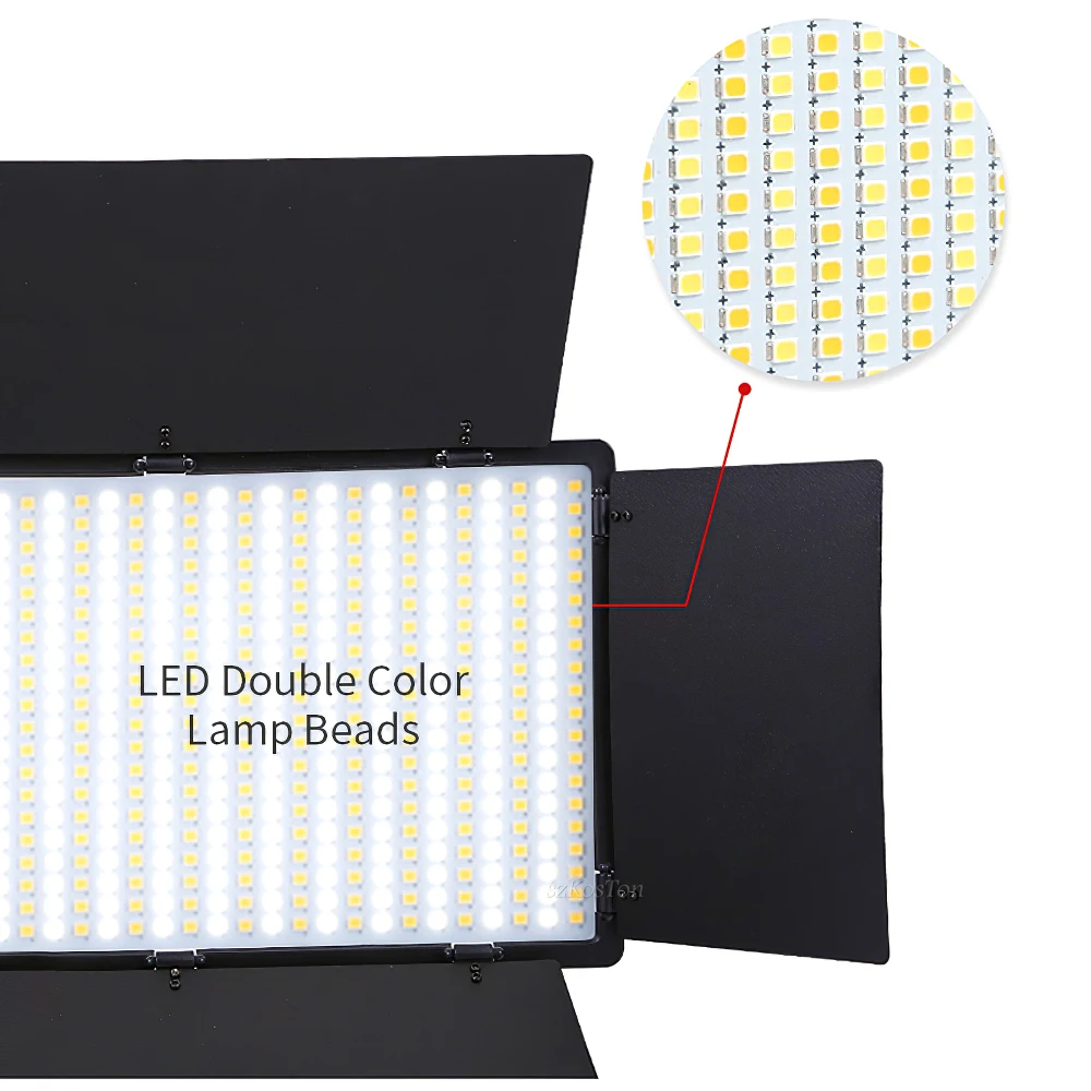 U800 U600 LED Photo Studio Video Light Recording Lighting Kit Photography Panel Photographi Lamp For Youtube Game Live