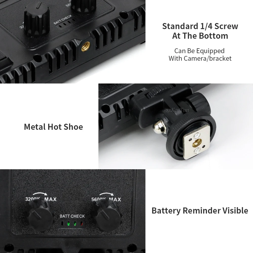 U800 U600 LED Photo Studio Video Light Recording Lighting Kit Photography Panel Photographi Lamp For Youtube Game Live