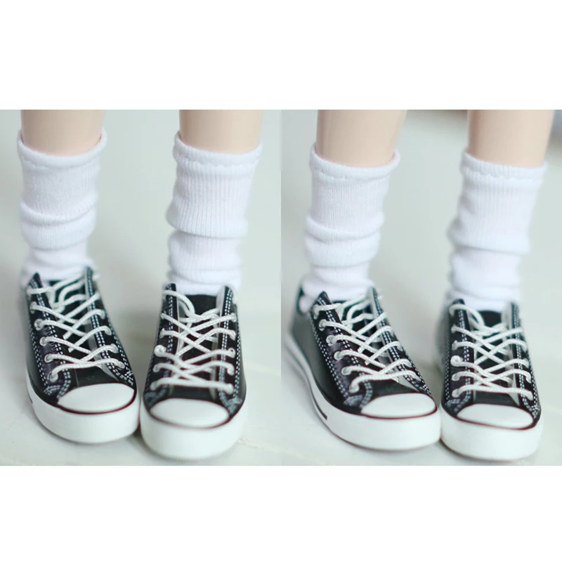 A Pair of Blyth Doll Socks Fashion Pure Color Long Sock for Blythe Licca Azone OB24 1/6Dolls Accessories Outfit Gifts