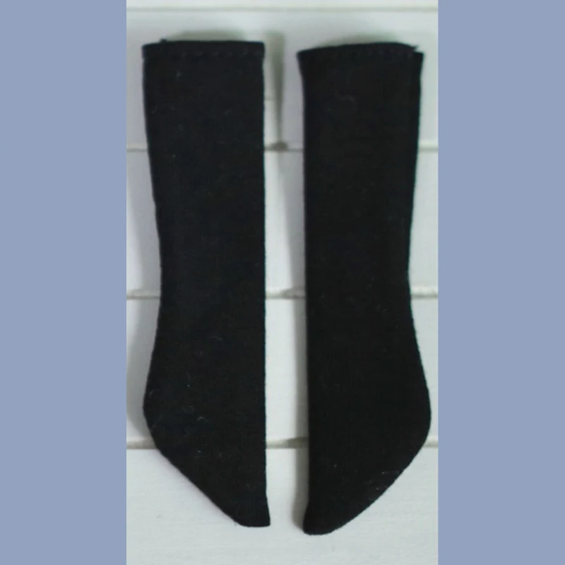 A Pair of Blyth Doll Socks Fashion Pure Color Long Sock for Blythe Licca Azone OB24 1/6Dolls Accessories Outfit Gifts