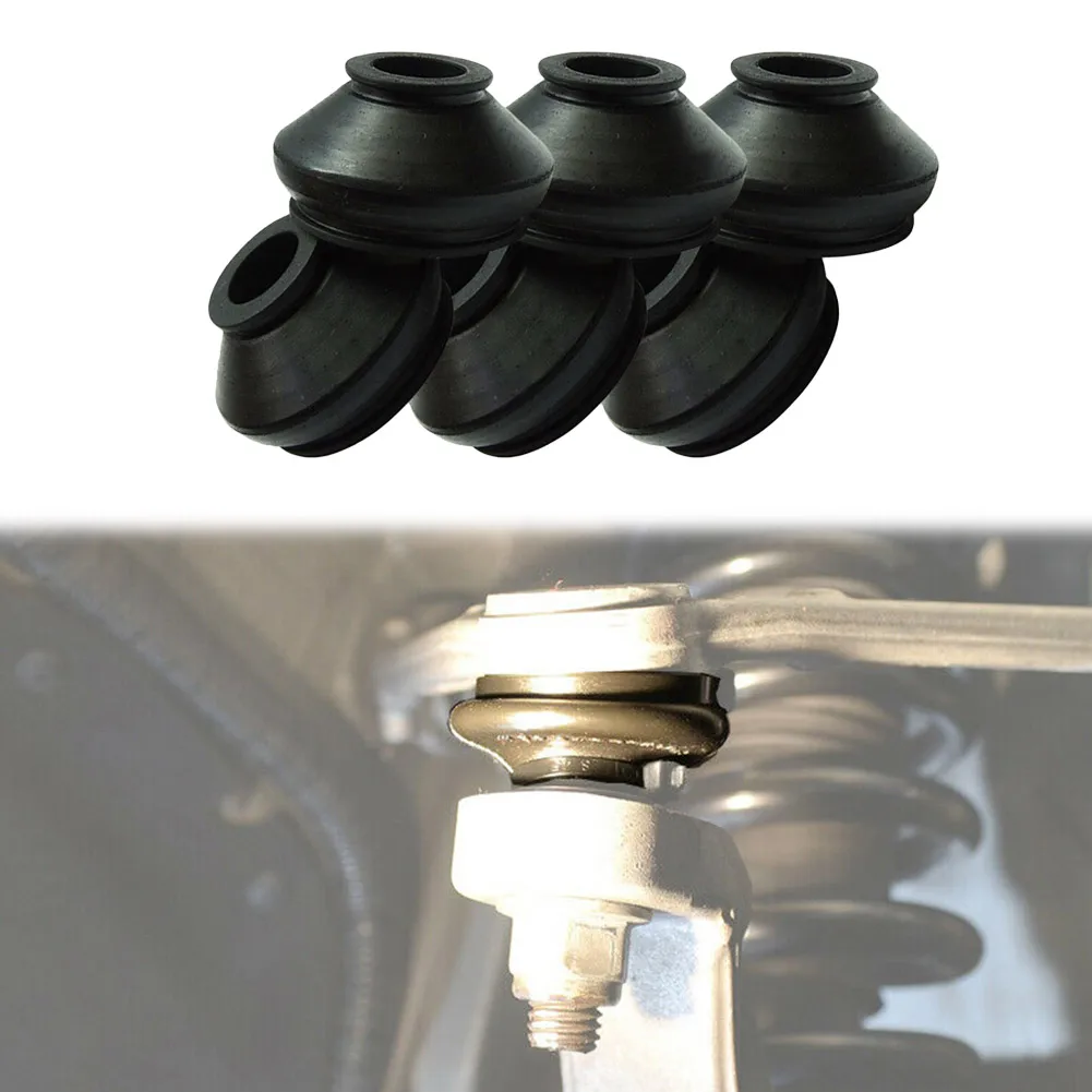 6/2pcs Premium Rubber 13 30 23/11 27 21 Tie Rod Ends And Ball Joint Dust Covers Universal Ball Joint Boot Dust Boot Covers
