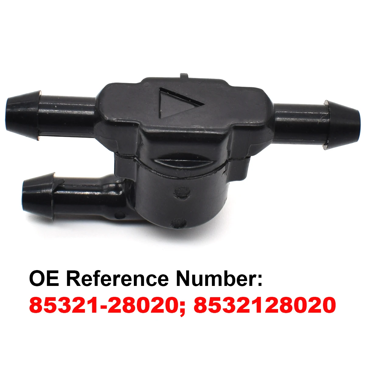 2x Front Windshield Wiper Washer Spray Jet Nozzle For Toyota Corolla Altis Camry Auris Highlander Matrix 4Runner Avensis Lexus
