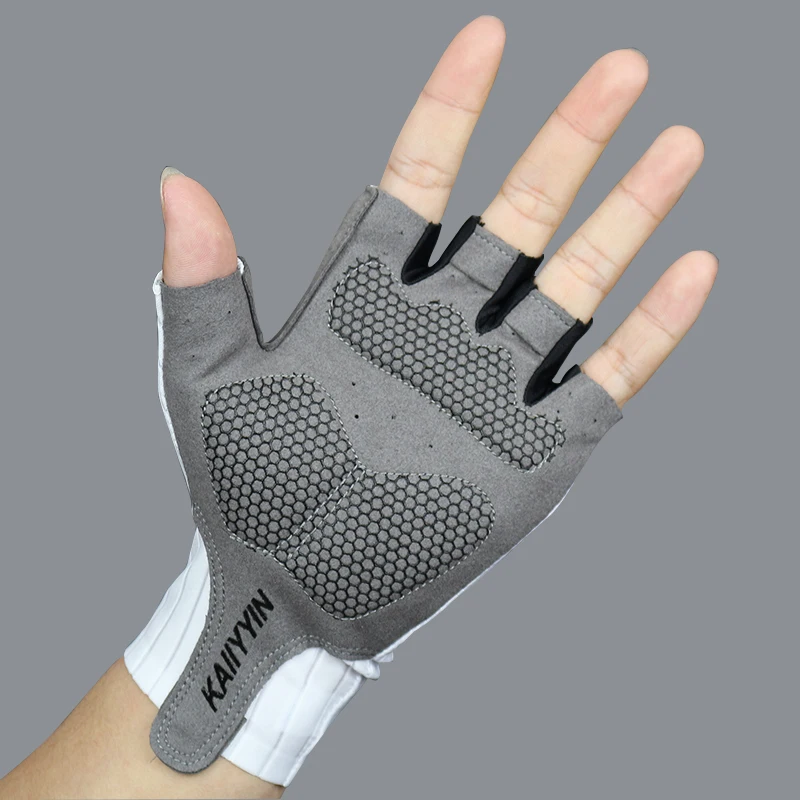 Sports Aero Cycling Gloves Men Women Bike Pure Color Gloves Luvas Guantes Ciclismo