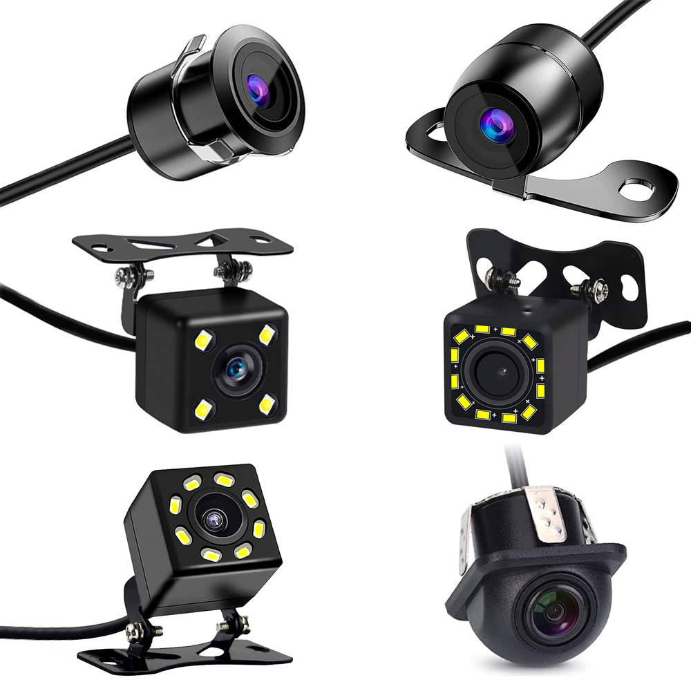 Car Universal Rear View Camera 170° Wide Angle Reverse Parking IP68 Waterproof CCD LED Auto Backup Monitor HD Night Vision Image