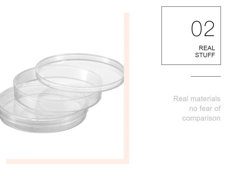 10Pcs 90mm Plastic Petri Dishes For LB Plate Bacterial Yeast with Lids Laboratory Chemistry Equipment Lab Supplies