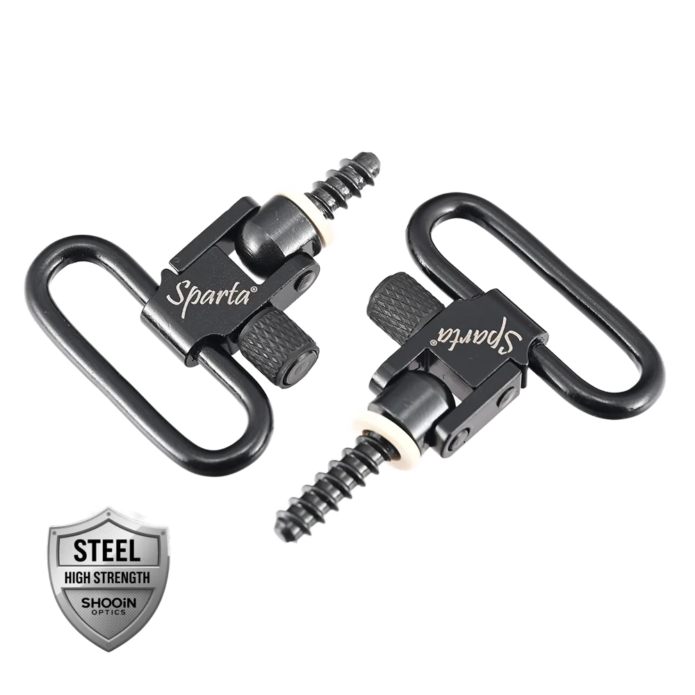 Sparta Sling Swivels For Most Rifles Shotguns 1 Inch Shoulder Straps