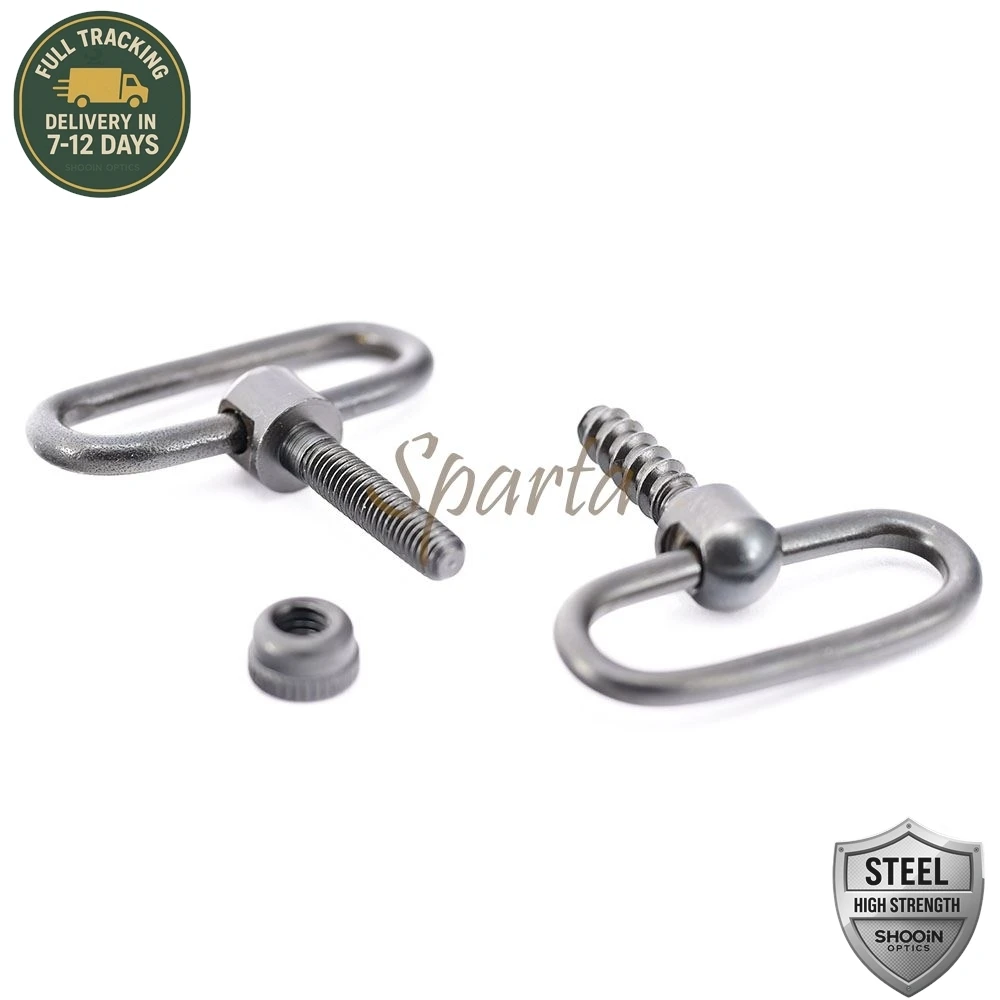 Sparta Sling Swivels For Most Rifles Shotguns 1 Inch Shoulder Straps
