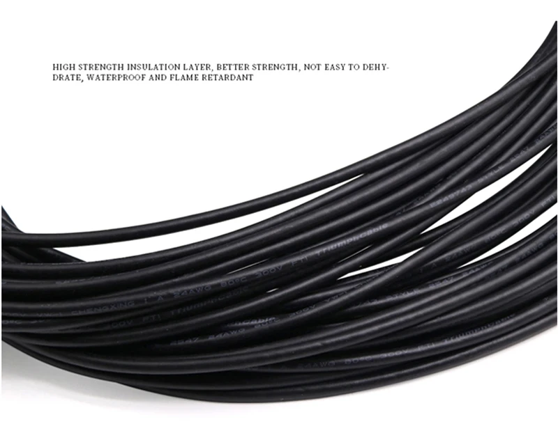 1~20m UL2547 Shielded Wire Signal Cable 30 28 26 24 22 20 18 16AWG 2 3 4 5 6 7 8Core PVC Copper Control Headphone Audio Wires
