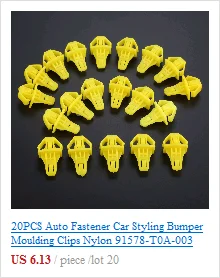 10 Sets Car Interior Door Clips Fit For Passat B6 CC Golf Polo Caddy Tiguan Touran Eos A6 A8 TT OEM 6Q0 868 243 6Q0868243