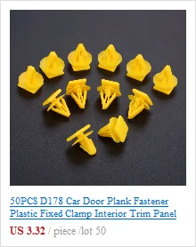 10 Sets Car Interior Door Clips Fit For Passat B6 CC Golf Polo Caddy Tiguan Touran Eos A6 A8 TT OEM 6Q0 868 243 6Q0868243