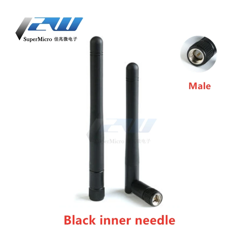 2.4GHz 3dBi WiFi 2.4g Antenna Aerial RP-SMA Male Wireless Router+ 17cm PCI U.FL IPX to RP SMA Male Pigtail Cable ESP8266 ESP32