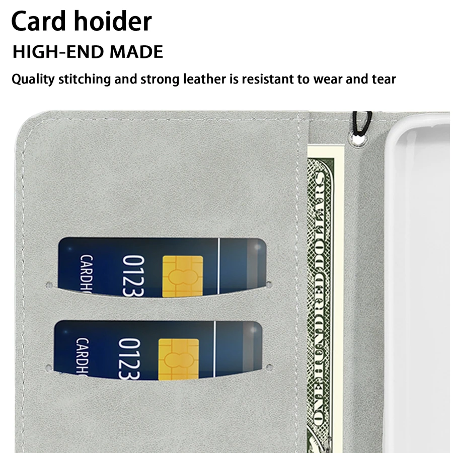 Glitter Anti-fall Wallet Magnetic Flip Leather Case For iPhone Air 17 Pro Max 16e 15 Plus 14 13 12 11 XR With Hand Strap Cover