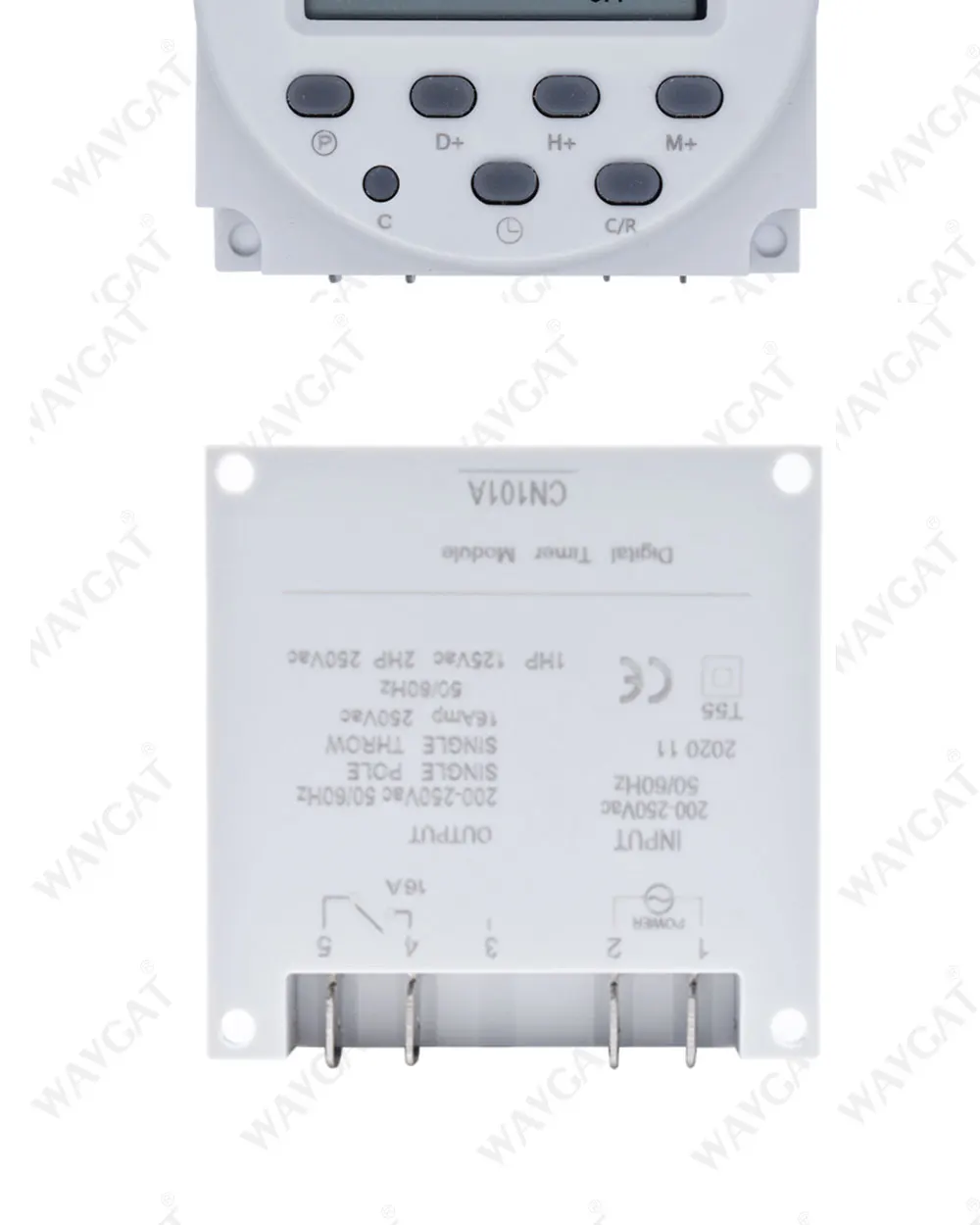 CN101A Timer Switch AC/DC 12V 24V 110V 120V 220V 230V 240V Digital LCD Power Week Mini Programmable Time Switch Relay 8A to 16A