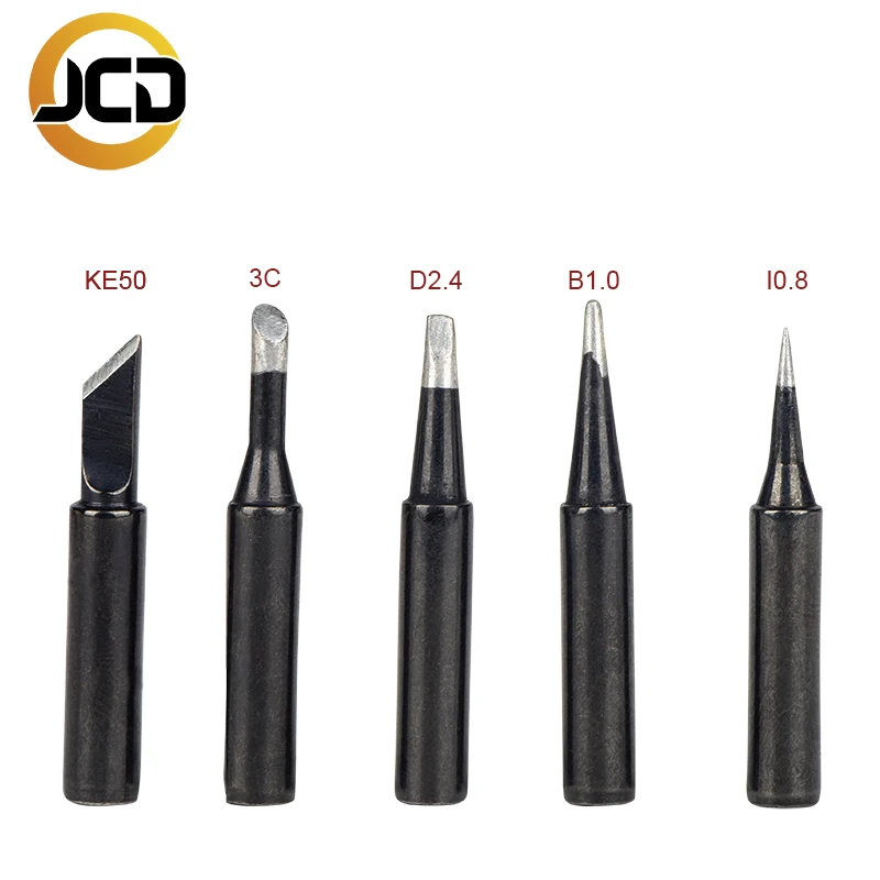 JCD Electric Soldering Iron 80W Adjustable Temperature LCD Welding Tool Ceramic Heater Soldering Iron Head Welding repair tools