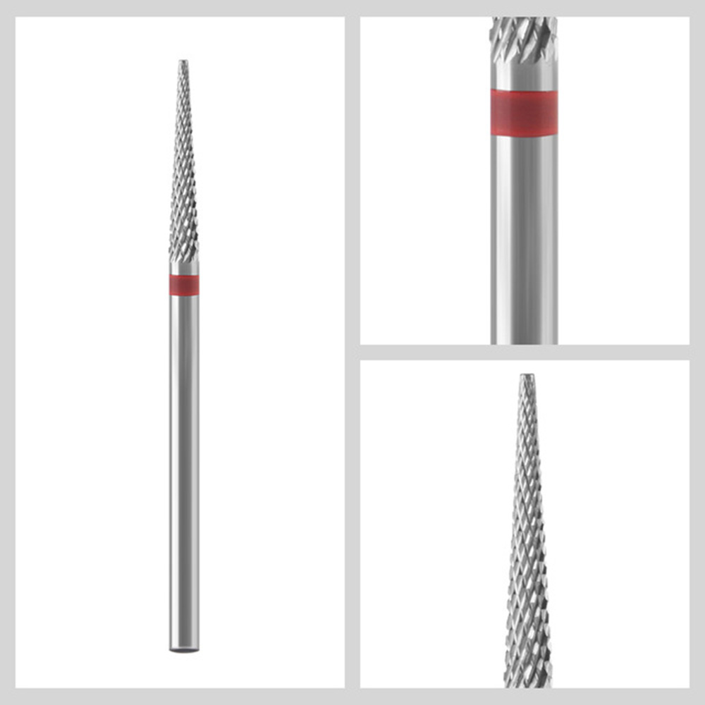 Carbide Tungsten Nail Bits Milling Cutter Burrs Electric Nail Drill Bit Pedicure Cuticle Clean Tools For Manicure Buffers Drill