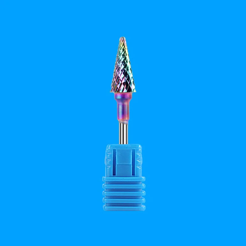 Carbide Tungsten Nail Bits Milling Cutter Burrs Electric Nail Drill Bit Pedicure Cuticle Clean Tools For Manicure Buffers Drill