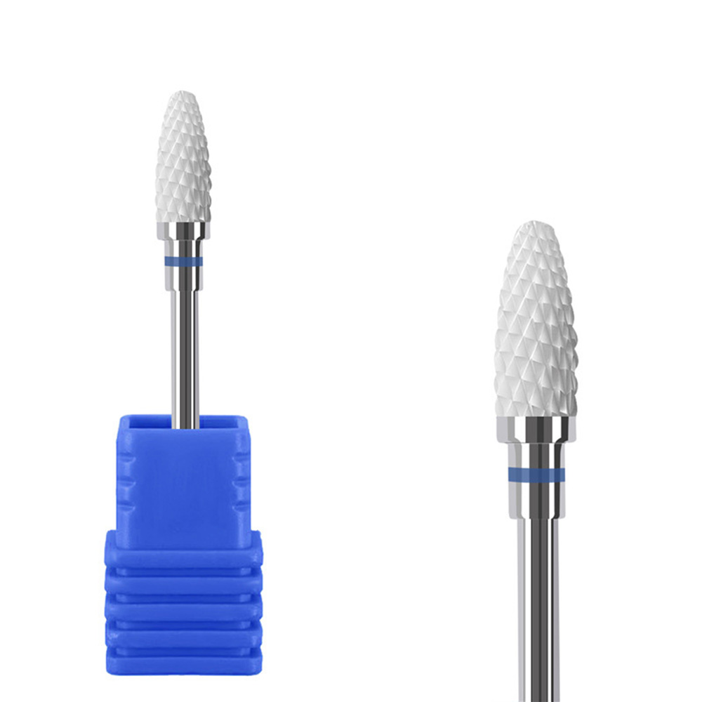 Carbide Tungsten Nail Bits Milling Cutter Burrs Electric Nail Drill Bit Pedicure Cuticle Clean Tools For Manicure Buffers Drill