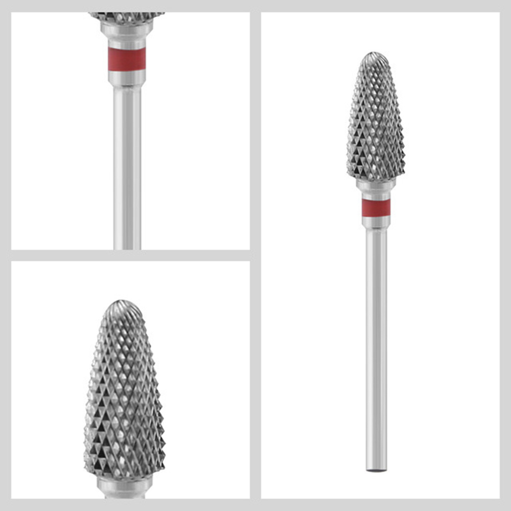 Carbide Tungsten Nail Bits Milling Cutter Burrs Electric Nail Drill Bit Pedicure Cuticle Clean Tools For Manicure Buffers Drill