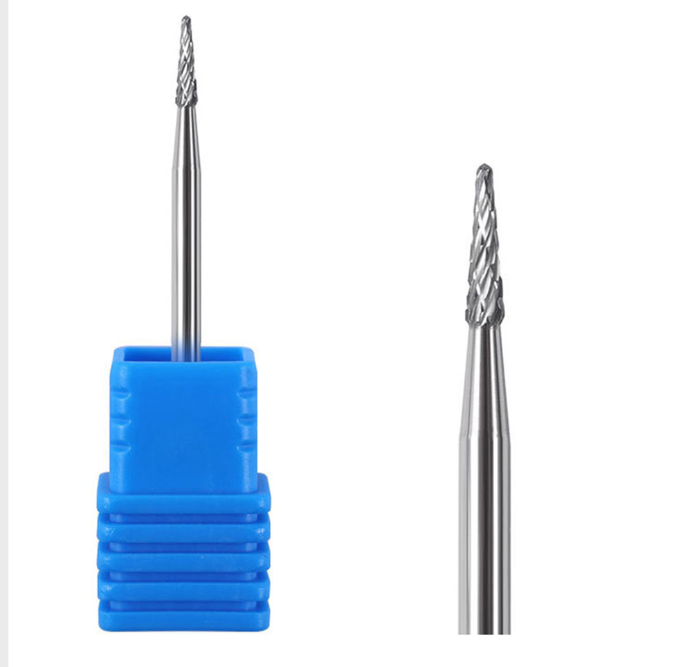 Carbide Tungsten Nail Bits Milling Cutter Burrs Electric Nail Drill Bit Pedicure Cuticle Clean Tools For Manicure Buffers Drill
