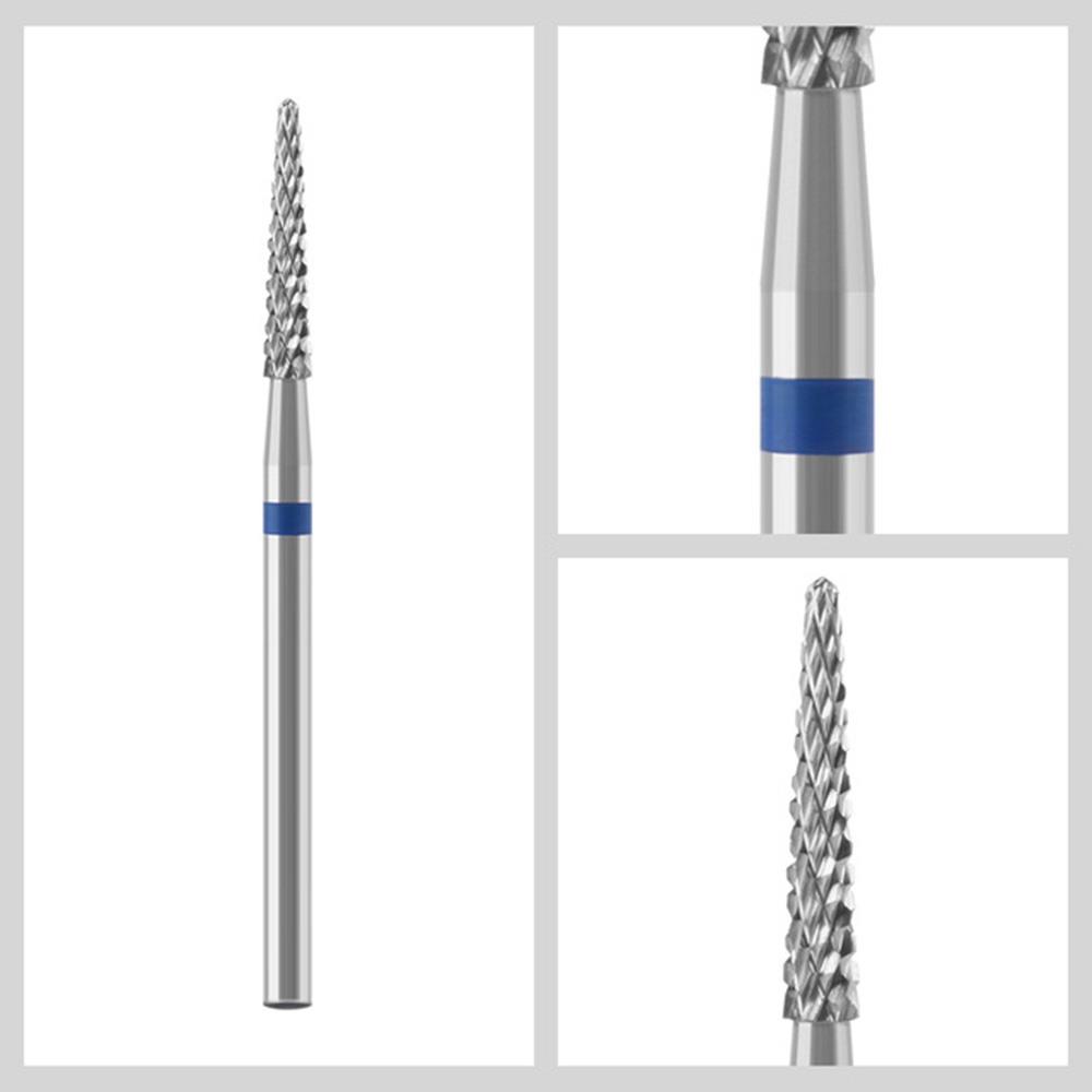 Carbide Tungsten Nail Bits Milling Cutter Burrs Electric Nail Drill Bit Pedicure Cuticle Clean Tools For Manicure Buffers Drill