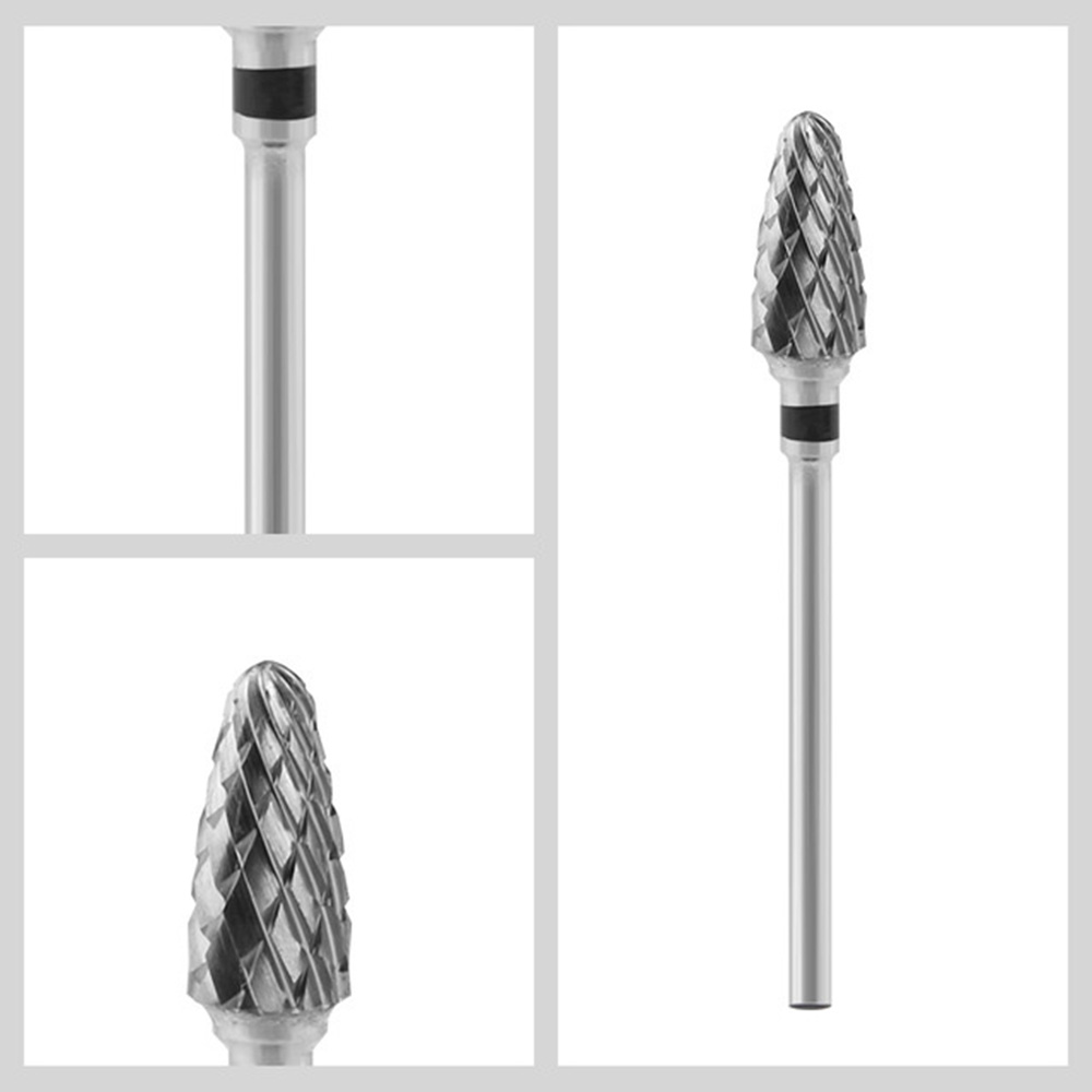 Carbide Tungsten Nail Bits Milling Cutter Burrs Electric Nail Drill Bit Pedicure Cuticle Clean Tools For Manicure Buffers Drill
