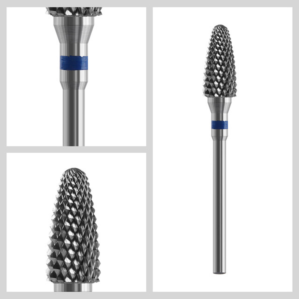 Carbide Tungsten Nail Bits Milling Cutter Burrs Electric Nail Drill Bit Pedicure Cuticle Clean Tools For Manicure Buffers Drill