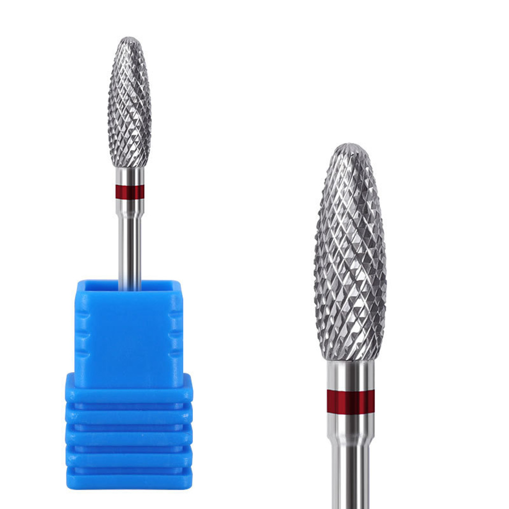 Carbide Tungsten Nail Bits Milling Cutter Burrs Electric Nail Drill Bit Pedicure Cuticle Clean Tools For Manicure Buffers Drill
