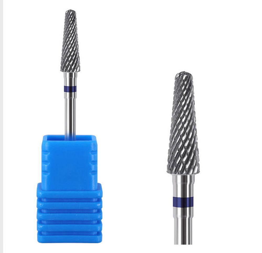 Carbide Tungsten Nail Bits Milling Cutter Burrs Electric Nail Drill Bit Pedicure Cuticle Clean Tools For Manicure Buffers Drill