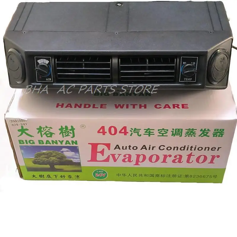 12V/24V AC Auto Air conditioner AC Evaporator Assembly Unit for Classic Muscle Vintage Car Truck Tractor Van