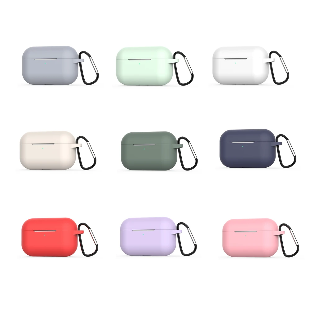 Silicone Cover Case For apple Airpods Pro Case Air Pods 3 Bluetooth Case Protective For Air Pod Pro 3 Earphone Accessories