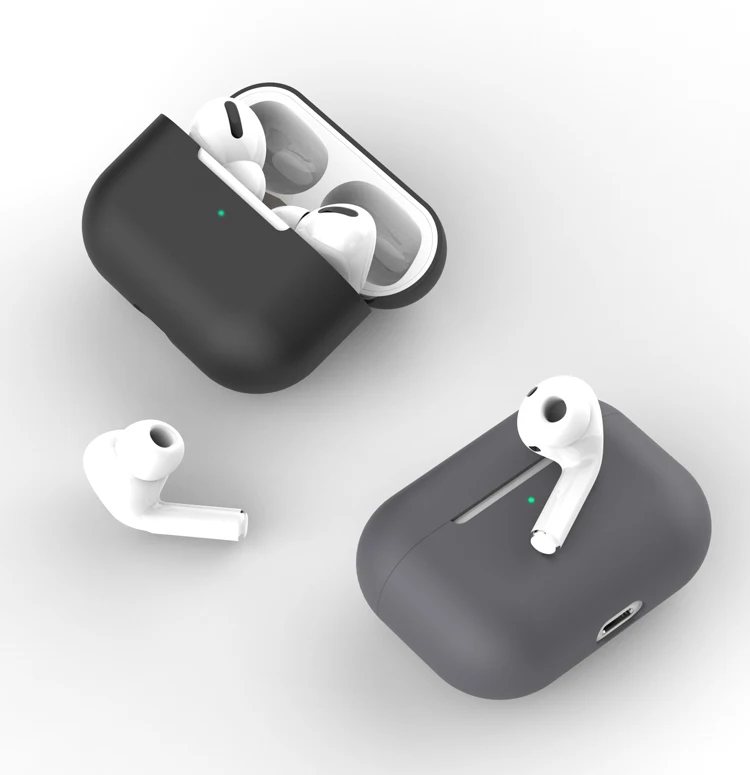 Silicone Cover Case For apple Airpods Pro Case Air Pods 3 Bluetooth Case Protective For Air Pod Pro 3 Earphone Accessories