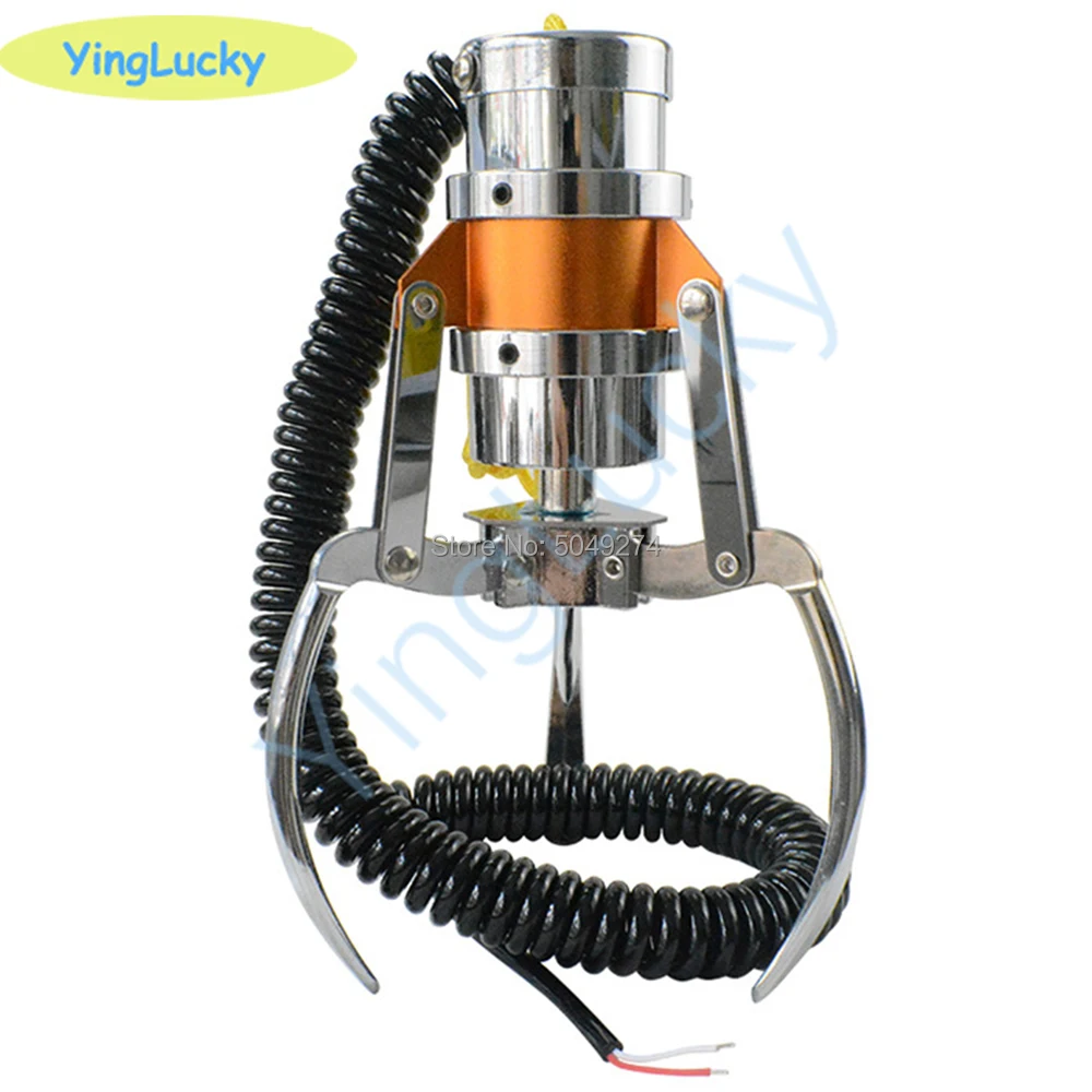 1PCS Crane Machine Paw Toy Claw Stainless Steel S/M /L Size With Coil,for Gift Machine/DIY Toy Crane Machine Parts