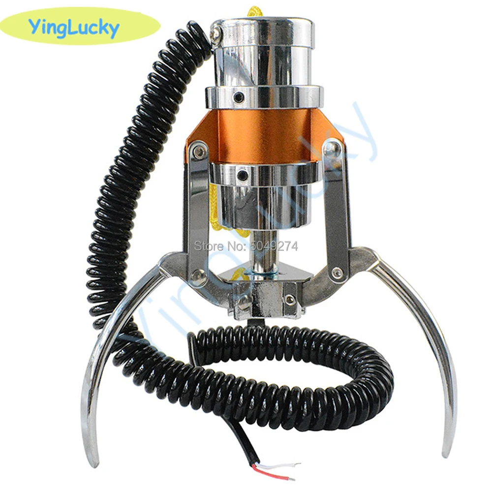 1PCS Crane Machine Paw Toy Claw Stainless Steel S/M /L Size With Coil,for Gift Machine/DIY Toy Crane Machine Parts