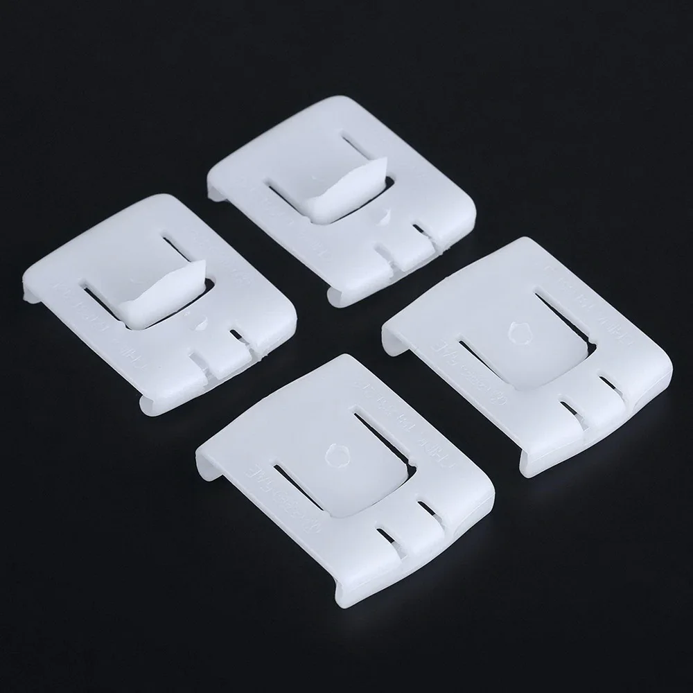 2 Set 6 Piece Car Front Seat Rail Runner Centre Slider Guide 435881203A C10 For GOLF MK1 MK2 MK3 CORRADO SCIROCCO Plastic
