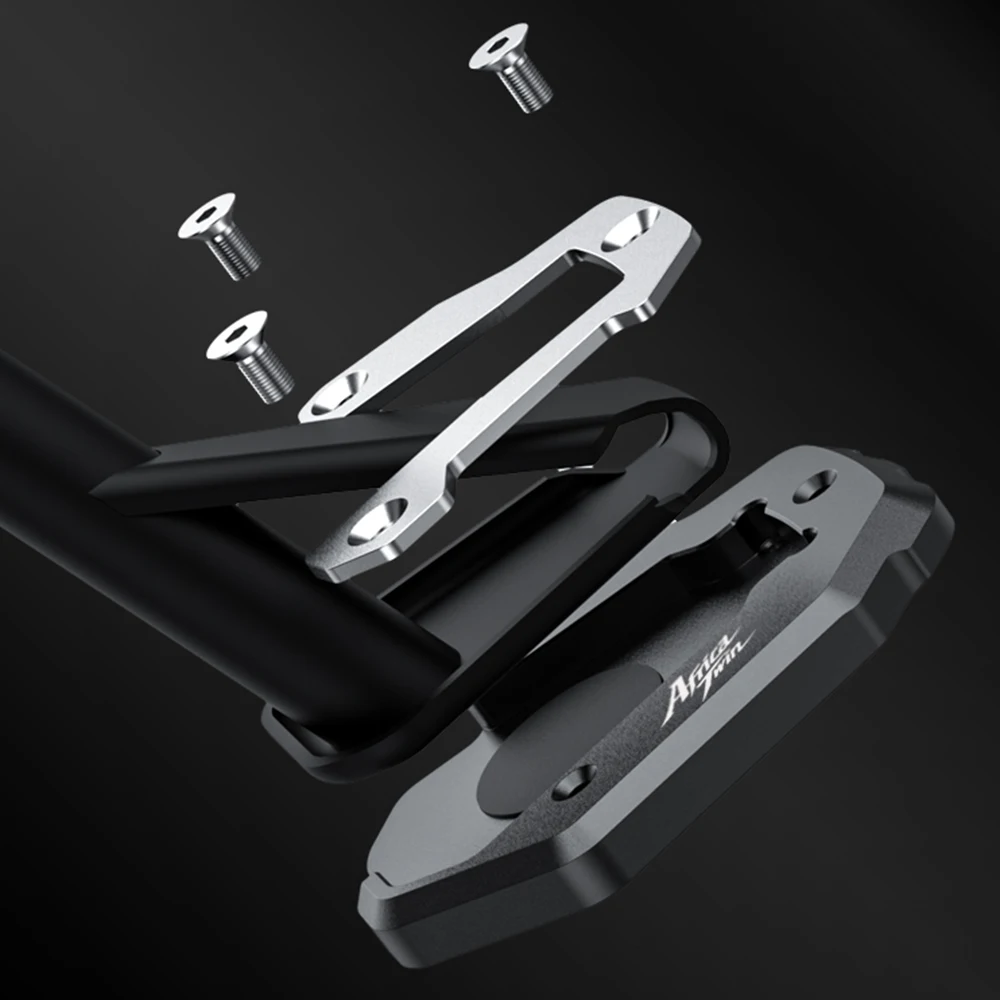 Motorcycle Kickstand Foot Side Stand Extension Pad Support Plate For Honda CRF1100L CRF 1100 L L4 Africa Twin 2020-2025