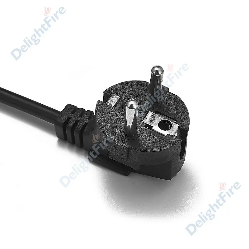 EU Extension Cord IEC320 C5 Cable 2 Pin Power Cord Power Supply Cable 220V For PC Computer Printer Sony Lenovo Samsung Adapter