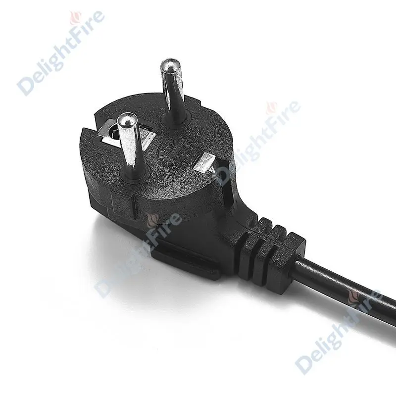 EU Extension Cord IEC320 C5 Cable 2 Pin Power Cord Power Supply Cable 220V For PC Computer Printer Sony Lenovo Samsung Adapter