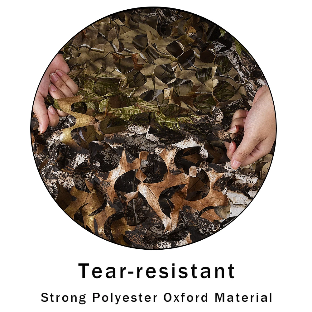 Camouflage Net Bulk Roll Mesh Cover Blind for Hunting Decoration Sun Shade Party Camping Outdoor Camo Netting awning jungle