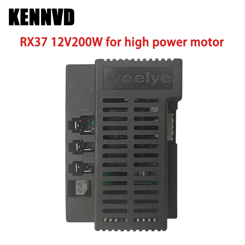 Wellye Weelye 12V RX37 High Power Children's Electric Ride on Car 2.4G Bluetooth Remote Control Receiver Motherboard Transmitter